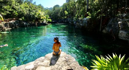 Cenote cocodrilo, el casi desconocido lugar de Quintana Roo para escapar de la rutina