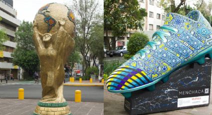 “Somos Mundial”, la expo de balones monumentales que te permitirá vivir la pasión  futbolera en CDMX