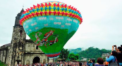 Zozocolco, el Pueblo Mágico donde se elaboran los globos de papel de china para alegrar las fiestas