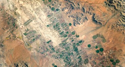 La impresionante vista del desierto de Chihuahua capturada por un astronauta