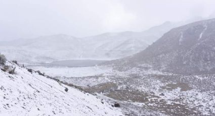 Nevado de Toluca se llena de nieve: las bellas postales que dejó la primera nevada del Edomex