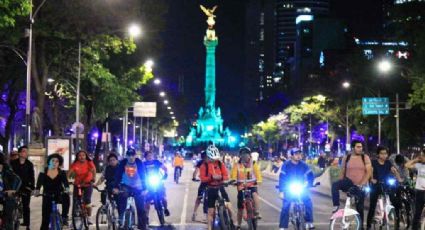 Despide el 2022 con la última rodada nocturna del año en CDMX