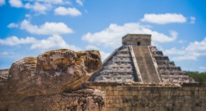 ¿Kukulkán? Remolino en Chichen Itzá causa furor entre turistas y se viraliza