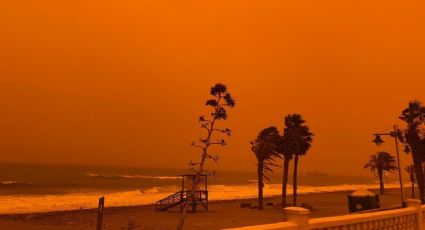 Cielo de España sorprende al teñirse de naranja: ¿Qué fue lo que sucedió?