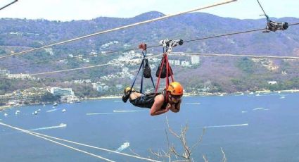 ¿Aventura? Lánzate de la tirolesa más larga del mundo en Acapulco