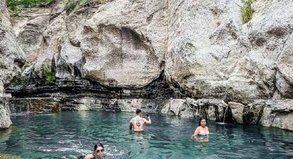 El Aguacate, Xhidí, el paraíso terrenal de agua color esmeralda en Cadereyta
