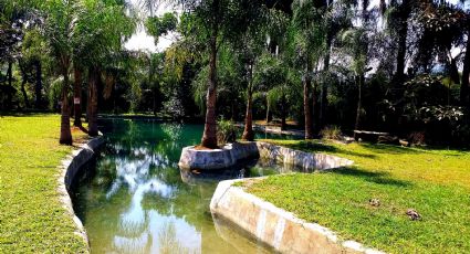 Baños del Carmen, el balneario para nadar en nacimientos de agua termal por menos de 20 pesos