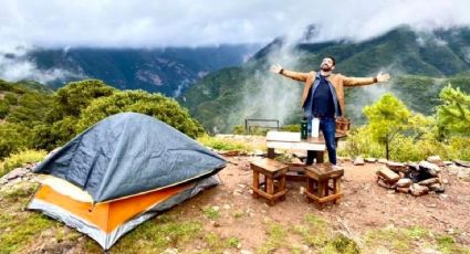 Derramadero de Bucareli, el campamento para dormir entre las nubes y montañas en Pinal de Amoles