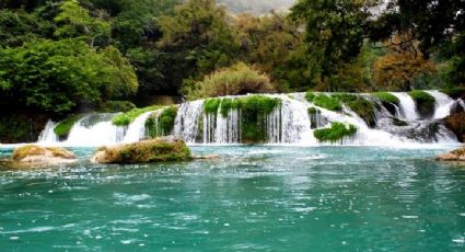 Micos, la impresionante cascada de SLP que puedes recorrer en bicicleta por los aires