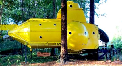 Submarino amarillo, el auténtico hotel que puedes disfrutar sin tener que ir al fondo del mar