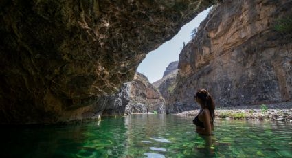 Cañón del Paraíso Escondido, el oasis de cascadas, pozas y un gigantesco laberinto de roca hecho por la naturaleza