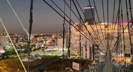 ¡De miedo! Fuertes vientos destruyen el puente de cristal Sky Bridge, el más largo de AL