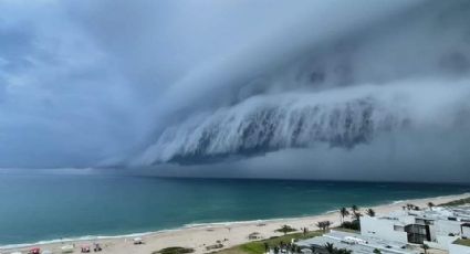 Nube Cinturón: Qué es y por qué se formó la enorme nube en las playas de Tamaulipas