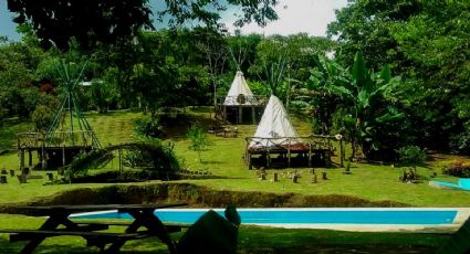 Hospédate en un tipi durante tu próximo viaje al Pueblo Mágico de Cuetzalan