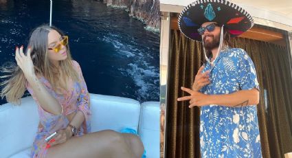 ¡Sol y mar italianos! Belinda y Jared Leto presumen sus vacaciones de verano