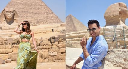 Los 3 lugares de Egipto que recorrieron Carlos Rivera y Cynthia Rodríguez