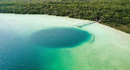 Este es el cenote más bello de la Riviera Maya escondido dentro de una laguna