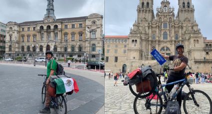 ¡Orgullo mexicano! Hombre pasa 19 años viajando y logra visitar 100 países en bicicleta