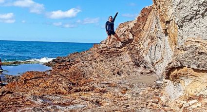 Playa Muñecos, el místico lugar de Veracruz con grandes formaciones rocosas