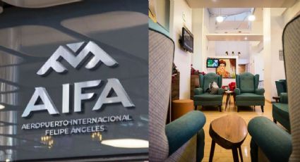 Qué elegancia: AIFA estrena sala VIP con cafetería, spa y salón de belleza