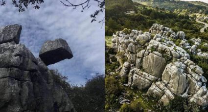 El lugar más extraño de México con una misteriosa ‘piedra flotante’ que desafía la gravedad