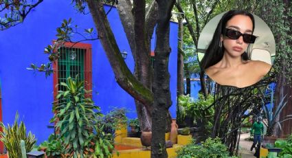 Dua Lipa 'alucina' con la Casa Azul de Frida Kahlo en su paso por CDMX