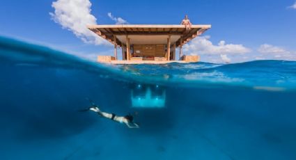 Como pez en el agua: En este lugar podrás dormir en una pecera de cristal en medio del mar