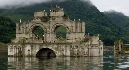 Quechula, la hermosa iglesia que emerge del Río Grijalva en Chiapas