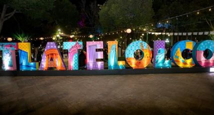 ¿Tlatelolco nuevo Pueblo Mágico? Develan letras monumentales y ya puedes conocerlas