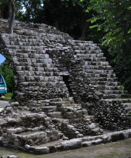 Ruta del Tren Maya: La capilla de la zona arqueológica de Oxtankah