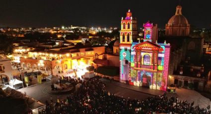 Conoce la historia del Pueblo Mágico de Tequisquiapan a través de espectacular videomapping