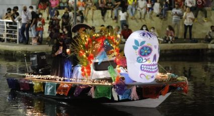 Llega “Entre vivos y muertos”, el desfile acuático de Día de Muertos en Tampico