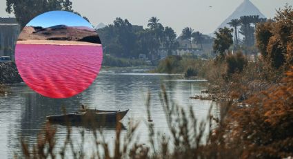 ¿La Biblia lo explica? Río Nilo sorprende al mundo tras teñirse de rojo