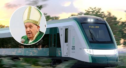 ¡Ámonos! Papa Francisco bendice Tren Maya, ¿ya tienes tus boletos para viajar en él?