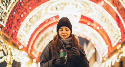 El pueblito de estilo europeo cerca de CDMX con hermosas luces navideñas