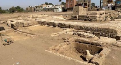 Hallan esfinge sonriente en Egipto que representaría a emperador romano