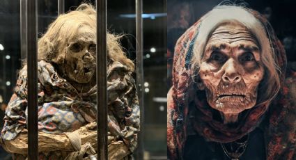 Revelan fotos inéditas de cómo eran las momias de Guanajuato en vida con IA
