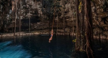 ¿Dónde está el único cenote de México que resguarda una isla en su interior?