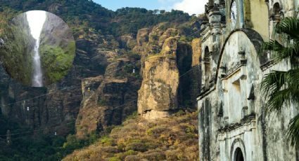 La cascada oculta entre cañones que puede visitar a una hora de CDMX