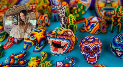 Belinda presume en España las bellezas del arte huichol: ¿dónde puedes comprarlo?