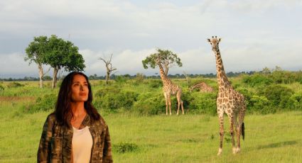 Salma Hayek cautiva con sorprendentes fotos desde un safari en África