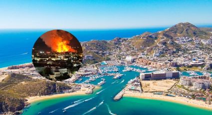 Incendio en San José del Cabo pone en alerta a turistas y habitantes