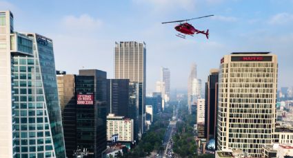 Vuelos en helicóptero para conocer la CDMX entre nubes desde $2,500 pesos