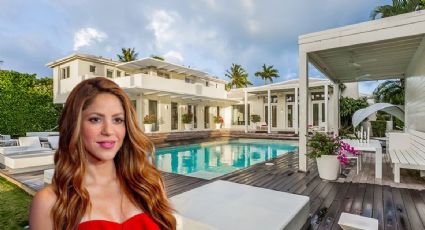 Conoce la espectacular mansión de Miami en la que vivirá Shakira