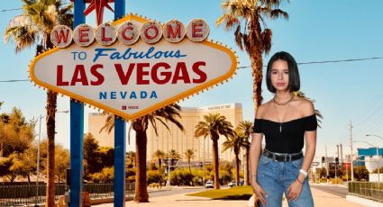 Ángela Aguilar viaja a Las Vegas y presume el outfit ideal para el desierto