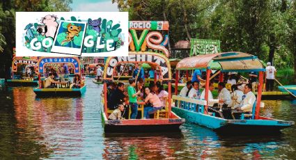 Lago de Xochimilco, conoce los secretos del protagonista del doodle de Google
