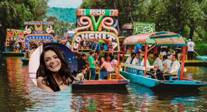 Rachel Zegler da un paseo por las trajineras de Xochimilco durante su visita a México