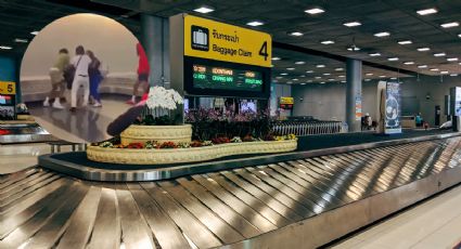 Pasajeros del aeropuerto de Chicago arman pelea campal por sus maletas y VIDEO se viraliza