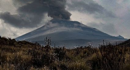 Influencer comparte VIDEO de cómo es el “OMBLIGO” del volcán Popocatépetl