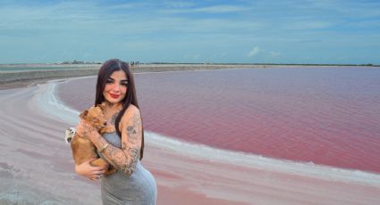 Karely Ruiz pasea por Las Coloradas y presume el minikini ideal para el verano